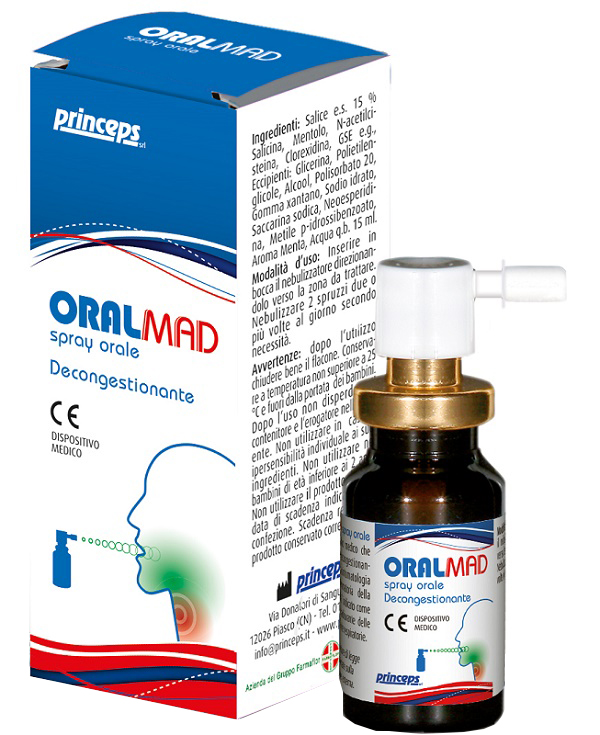 ORALMAD SPRAY 15 ML - Farmacia Artemisia di Montecuollo Dott. Angelo snc