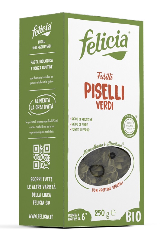 FELICIA BIO FUSILLI PISELLI VERDI 250 G - Farmacia Artemisia di Montecuollo Dott. Angelo snc