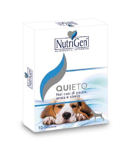 QUIETO CANE 10 COMPRESSE NUTRIGEN - Farmacia Artemisia di Montecuollo Dott. Angelo snc