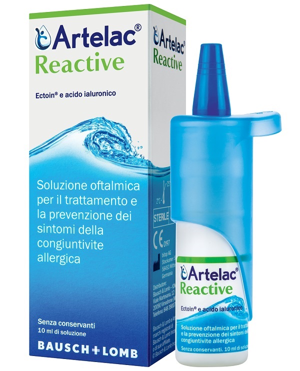 ARTELAC REACTIVE SOLUZIONE OFTALMICA MULTIDOSE FLACONE 10 ML - Farmacia Artemisia di Montecuollo Dott. Angelo snc