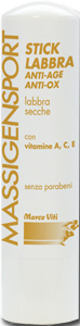 MASSIGENSPORT STICK LABBRA ANTIAGE ANTIOX - Farmacia Artemisia di Montecuollo Dott. Angelo snc