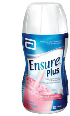 ENSURE PLUS FRAGOLA 4 BOTTIGLE DA 200 ML - Farmacia Artemisia di Montecuollo Dott. Angelo snc
