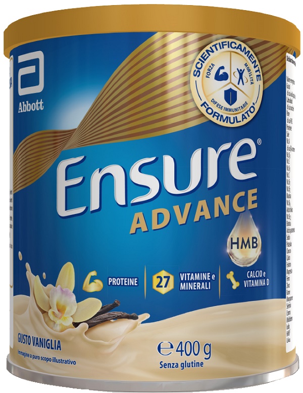 ENSURE ADVANCE VANIGLIA 400 G - Farmacia Artemisia di Montecuollo Dott. Angelo snc