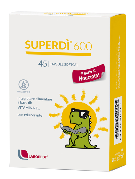 SUPERDI' 600 45 CAPSULE - Farmacia Artemisia di Montecuollo Dott. Angelo snc