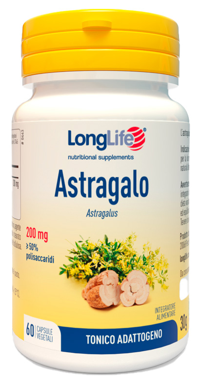 LONGLIFE ASTRAGALO 60 CAPSULE - Farmacia Artemisia di Montecuollo Dott. Angelo snc