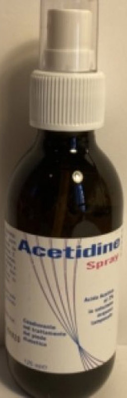 LOZIONE ALL'ACIDO ACETICO 2% IGIENIZZANTE ACETIDINE SPRAY DA125ML - Farmacia Artemisia di Montecuollo Dott. Angelo snc