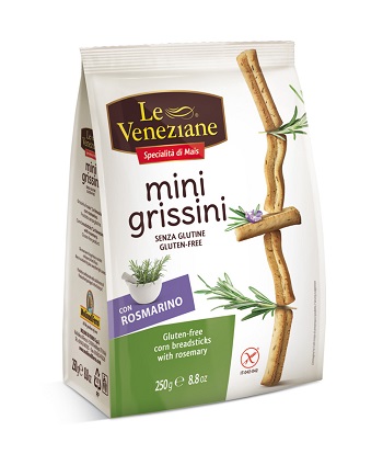 LE VENEZIANE MINI GRISSINI ROSMARINO 250 G - Farmacia Artemisia di Montecuollo Dott. Angelo snc
