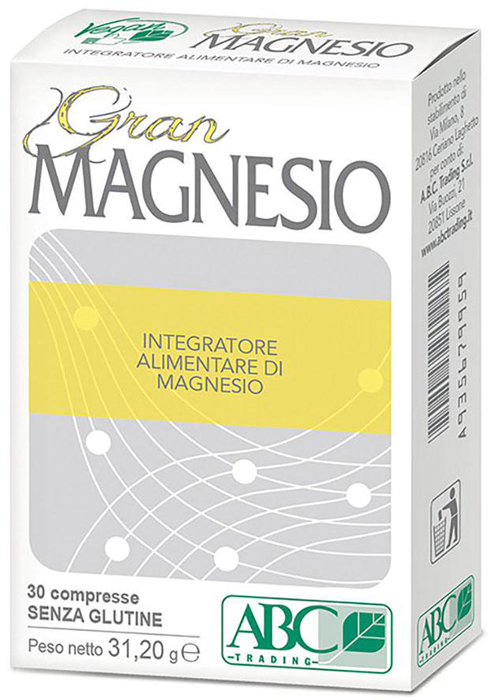 GRAN MAGNESIO 30 COMPRESSE - Farmacia Artemisia di Montecuollo Dott. Angelo snc