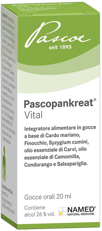 PASCOPANKREAT VITAL GOCCE 20 ML PASCOE - Farmacia Artemisia di Montecuollo Dott. Angelo snc
