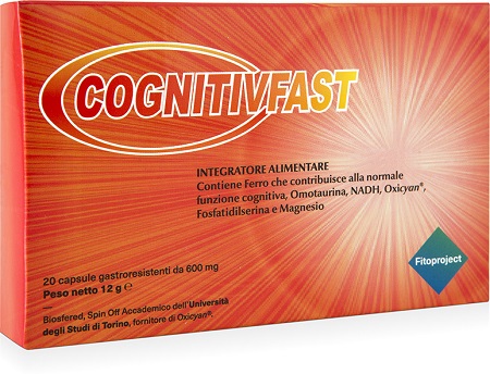 COGNITIVFAST 20 CAPSULE GASTRORESISTENTI DA 600 MG - Farmacia Artemisia di Montecuollo Dott. Angelo snc