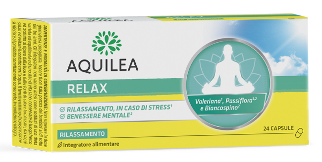 AQUILEA RELAX 24 CAPSULE VEGANE - Farmacia Artemisia di Montecuollo Dott. Angelo snc