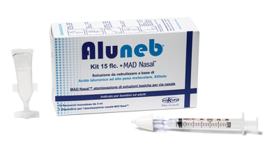 ALUNEB KIT SOLUZIONE ISOTONICA 15 FLACONCINI DA 4 ML + MAD NASAL ATOMIZZATORE - Farmacia Artemisia di Montecuollo Dott. Angelo snc