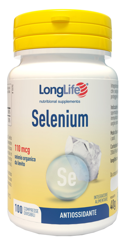 LONGLIFE SELENIUM 100 COMPRESSE DIVISIBILI - Farmacia Artemisia di Montecuollo Dott. Angelo snc