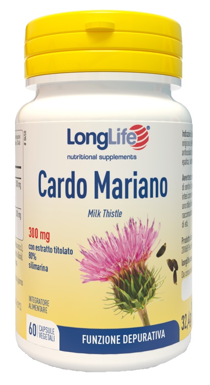 LONGLIFE CARDO MARIANO 60 CAPSULE VEGETALI - Farmacia Artemisia di Montecuollo Dott. Angelo snc