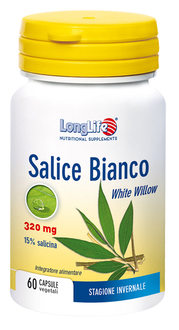 LONGLIFE SALICE BIANCO 60 CAPSULE VEGETALI - Farmacia Artemisia di Montecuollo Dott. Angelo snc