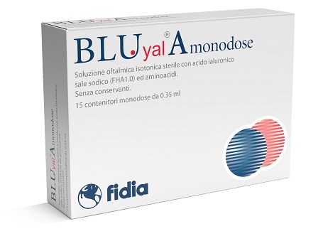 BLU YAL A MONODOSE GOCCE OCULARI 15 FLACONCINI 0,35 ML - Farmacia Artemisia di Montecuollo Dott. Angelo snc