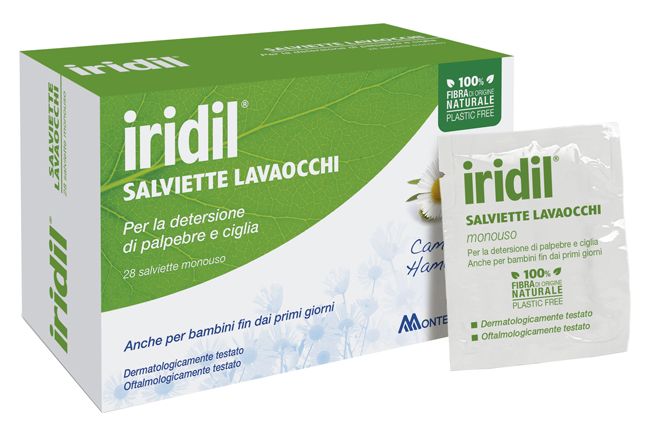 IRIDIL SALVIETTINE LAVAOCCHI 28 PEZZI - Farmacia Artemisia di Montecuollo Dott. Angelo snc