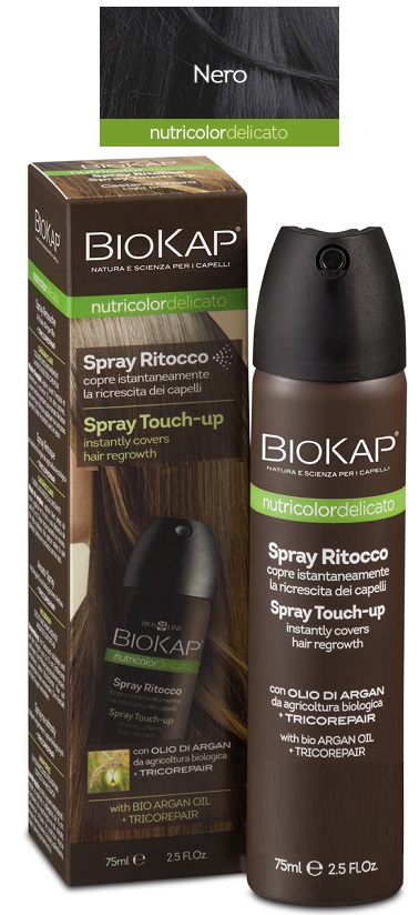 BIOS LINE BIOKAP NUTRICDEL SPRAY RITOCCO NERO 75 ML - Farmacia Artemisia di Montecuollo Dott. Angelo snc