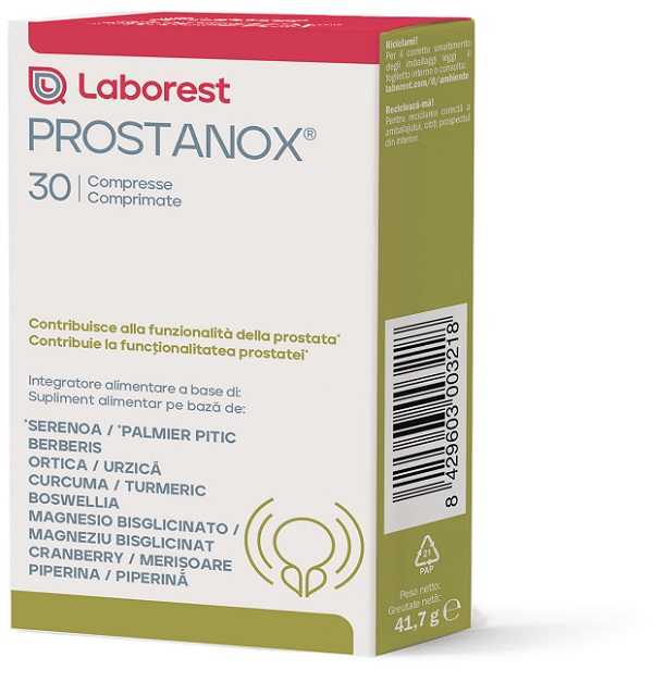 PROSTANOX 30 COMPRESSE 1,2 G - Farmacia Artemisia di Montecuollo Dott. Angelo snc