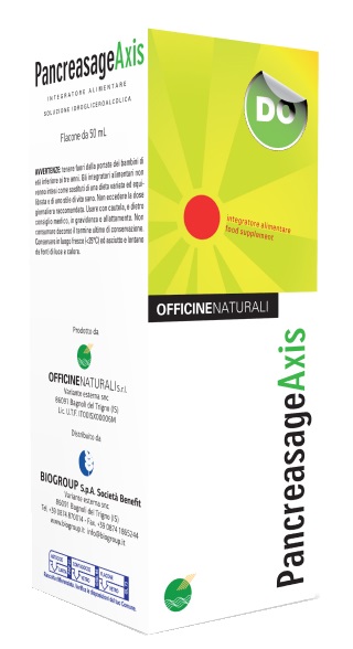 PANCREASAGE AXIS SOLUZIONE IDROALCOLICA 50 ML - Farmacia Artemisia di Montecuollo Dott. Angelo snc