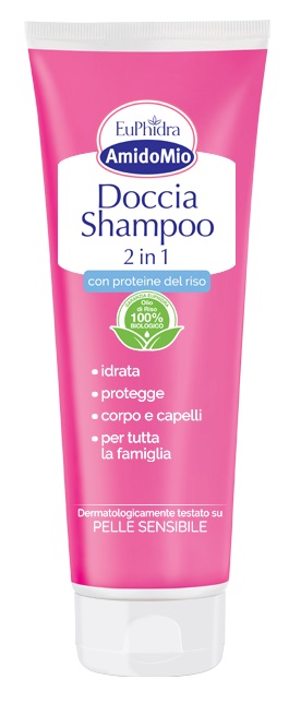EUPHIDRA AMIDOMIO DOCCIA SHAMPOO 2 IN 1 250 ML - Farmacia Artemisia di Montecuollo Dott. Angelo snc