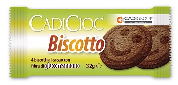 CADICIOC BISCOTTO CACAO 4 PEZZI 8 G - Farmacia Artemisia di Montecuollo Dott. Angelo snc