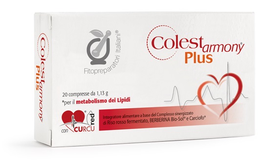 FITOPREPARATORI ITALIANI COLESTARMONY PLUS 20 COMPRESSE - Farmacia Artemisia di Montecuollo Dott. Angelo snc