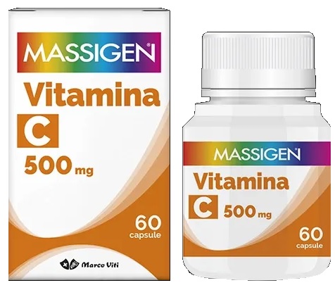 MASSIGEN C VITI 500MG DI VITAMINA C 60 CAPSULE - Farmacia Artemisia di Montecuollo Dott. Angelo snc