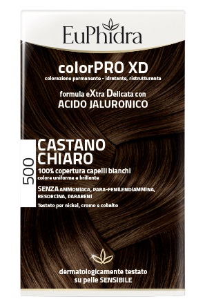 EUPHIDRA COLORPRO XD 500 CAST CHIARO GEL COLORANTE CAPELLI IN FLACONE + ATTIVANTE + BALSAMO + GUANTI - Farmacia Artemisia di Montecuollo Dott. Angelo snc