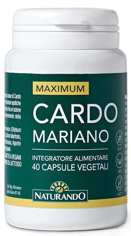 MAXIMUM CARDO MARIANO 40 CAPSULE - Farmacia Artemisia di Montecuollo Dott. Angelo snc