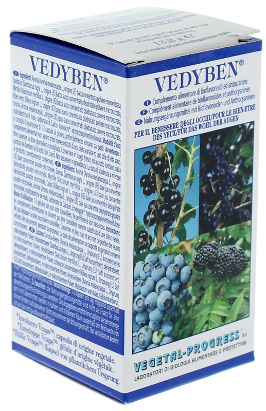 VEDYBEN SUCCO CONCENTRATO BACCHE 30 CAPSULE - Farmacia Artemisia di Montecuollo Dott. Angelo snc