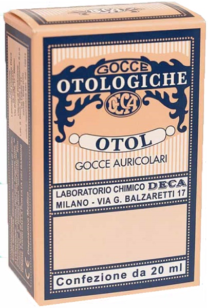 OTOL GOCCE AURICOLARI 20 ML - Farmacia Artemisia di Montecuollo Dott. Angelo snc