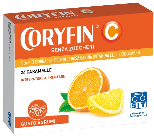 CORYFIN C SENZA ZUCCHERO AGRUMI 48 G - Farmacia Artemisia di Montecuollo Dott. Angelo snc