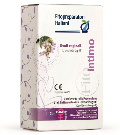SELERBE FITOPREPARATORI ITALIANI FITOINTIMO 10OVULI 2G - Farmacia Artemisia di Montecuollo Dott. Angelo snc