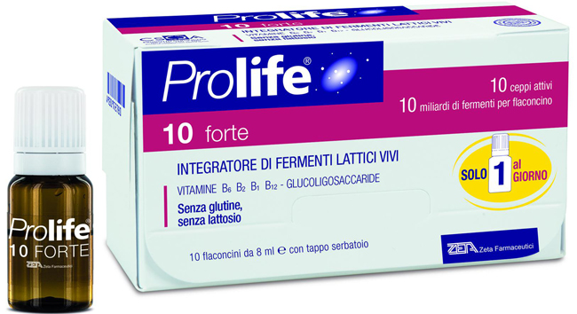 PROLIFE 10 FORTE 10 FLACONCINI DA 8 ML - Farmacia Artemisia di Montecuollo Dott. Angelo snc
