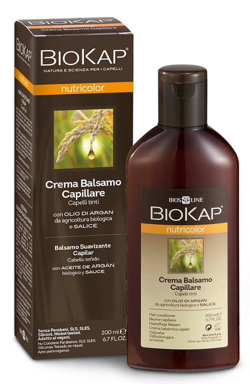 BIOKAP NUTRICOLOR CREMA BALSAMO CAPILLARE 200 ML - Farmacia Artemisia di Montecuollo Dott. Angelo snc