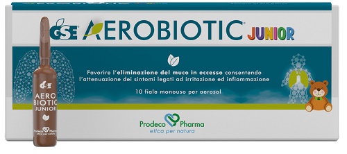 GSE AEROBIOTIC JUNIOR 10 FIALE DA 5 ML - Farmacia Artemisia di Montecuollo Dott. Angelo snc