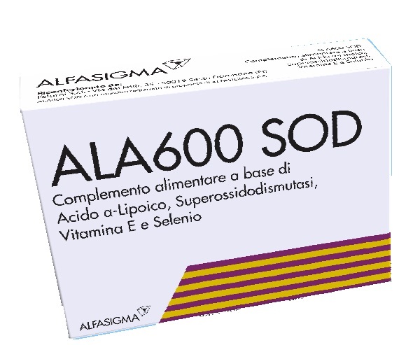ALA600 SOD 20 COMPRESSE - Farmacia Artemisia di Montecuollo Dott. Angelo snc