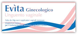 EVITA GINECOLOG UNGUENTO VAGINALE TUBO DA 30 G + 6 APPLICATORI VAGINALI MONOUSO - Farmacia Artemisia di Montecuollo Dott. Angelo snc