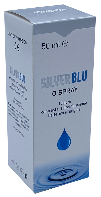 SILVER BLU O SPRAY OTOLOGICO 50 ML - Farmacia Artemisia di Montecuollo Dott. Angelo snc