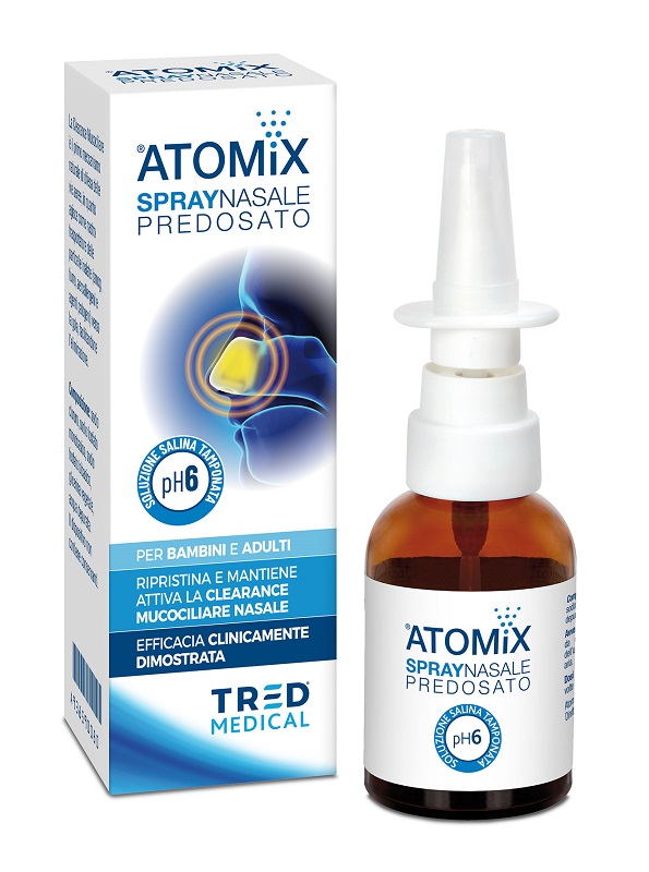 ATOMIX SPRAY NASALE PREDOSATO 30 ML - Farmacia Artemisia di Montecuollo Dott. Angelo snc