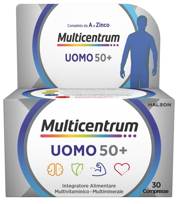 MULTICENTRUM UOMO 50+ 30 COMPRESSE - Farmacia Artemisia di Montecuollo Dott. Angelo snc