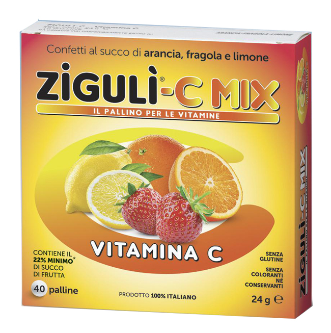ZIGULI C MIX 40 PALLINE 24 G - Farmacia Artemisia di Montecuollo Dott. Angelo snc