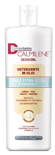 DERMOVITAMINA CALMILENE SENSIOIL DETERGENTE IN OLIO SENZA SAPONE PER PELLE EXTRA SECCA E SENSIBILE 500 ML - Farmacia Artemisia di Montecuollo Dott. Angelo snc
