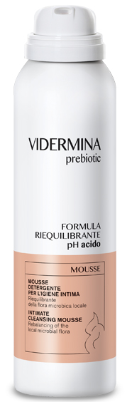 VIDERMINA PREBIOTIC MOUSSE 150 ML - Farmacia Artemisia di Montecuollo Dott. Angelo snc
