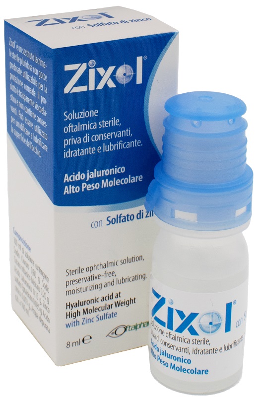 SOLUZIONE OFTALMICA ZIXOL PLURIDOSE 8 ML - Farmacia Artemisia di Montecuollo Dott. Angelo snc