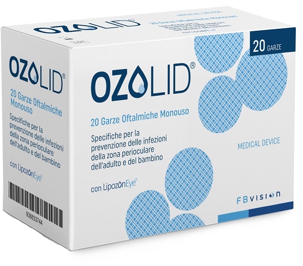 GARZA OZOLID OFTALMICA TNT CON OLIO OZONIZZATO IN FOSFOLIPIDI LIPOZONEYE 20 PEZZI - Farmacia Artemisia di Montecuollo Dott. Angelo snc