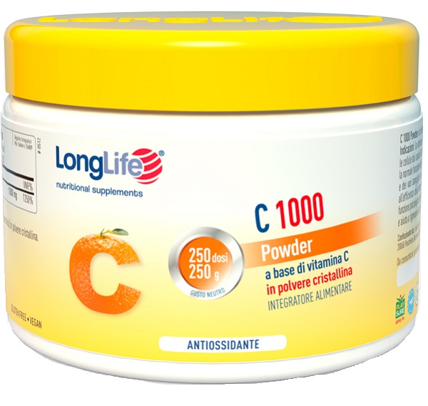 LONGLIFE C POWDER 250 G - Farmacia Artemisia di Montecuollo Dott. Angelo snc