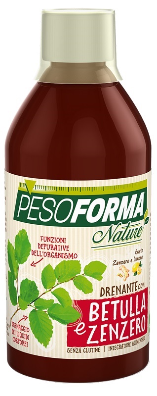 PESOFORMA NATURE DRENANTE BETULLA E ZENZERO 500 ML - Farmacia Artemisia di Montecuollo Dott. Angelo snc