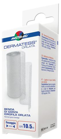 BENDA ORLATA DERMATESS 10X500 CM - Farmacia Artemisia di Montecuollo Dott. Angelo snc